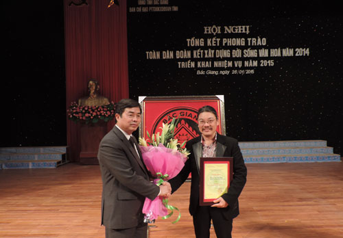 Trao giải cuộc thi sáng tác biểu trưng tỉnh Bắc Giang