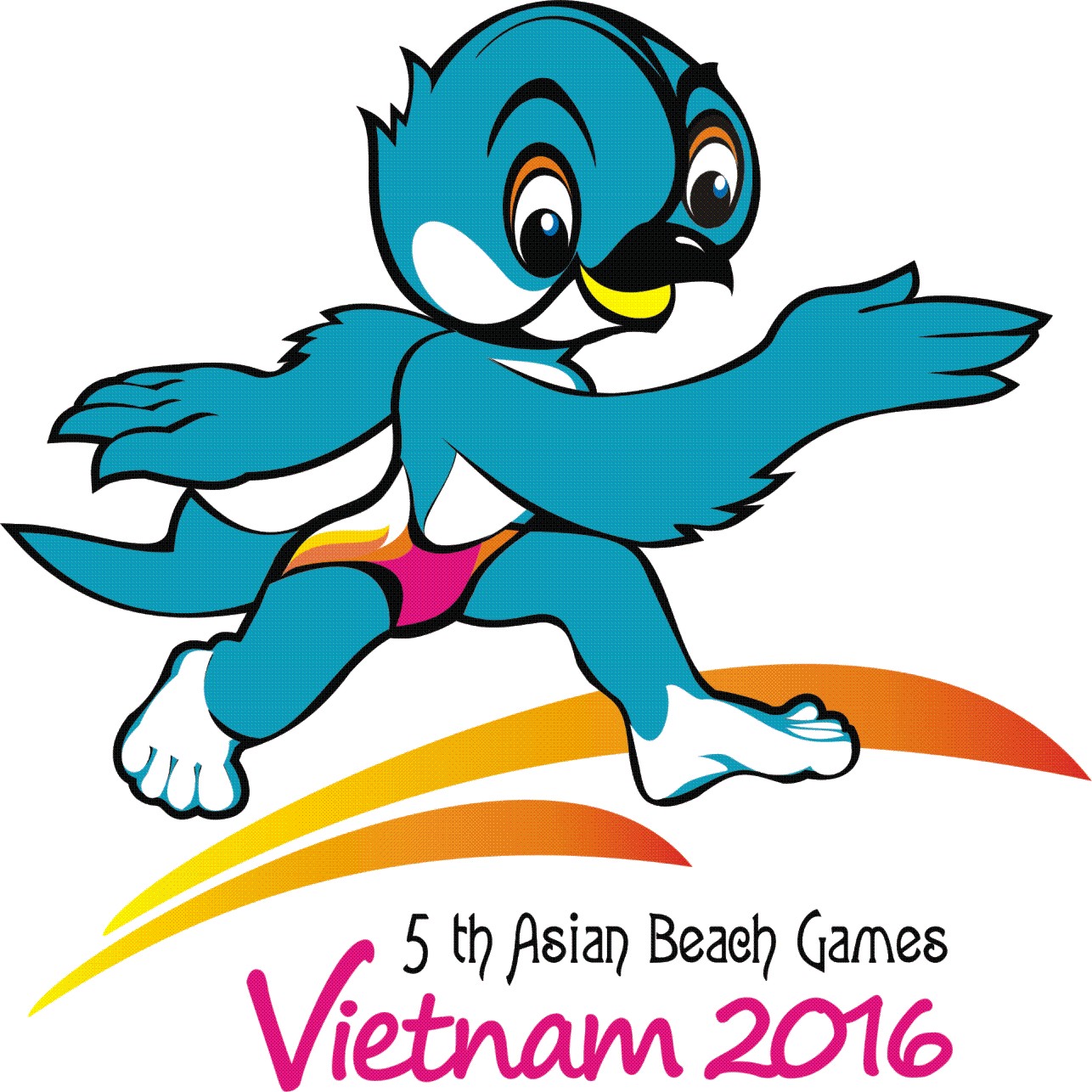 Linh vật (Mascot) đoạt Giải Khuyến khích cuộc thi thiết kế Linh Vật Đại hội Thể thao bãi biển Châu Á - Việt Nam 2016